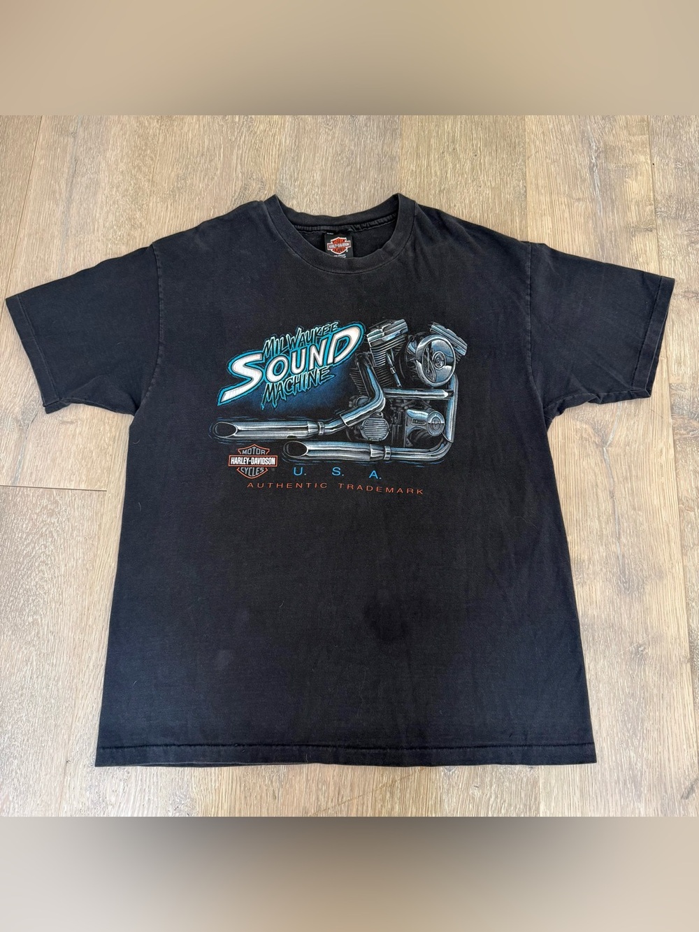 Vintage Harley Davidson Black T-Shirt